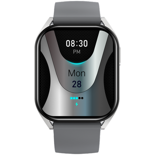 Smartwatch CANYON Chatter SW-58, Ecran IPS 1.8inch, Apel Bluetooth, Asistent vocal cu AI, Android/iOS, 123 moduri sport, Monitorizare sanatate, Waterproof IP67 (Argintiu/Gri) 1 Smartwatch CANYON Chatter SW-58, Ecran IPS 1.8inch, Apel Bluetooth, Asistent vocal cu AI, Android/iOS, 123 moduri sport, Monitorizare sanatate, Waterproof IP67 (Argintiu/Gri)