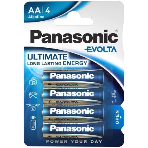 Baterii Panasonic Evolta Alkaline AA, 4 buc 1 Baterii Panasonic Evolta Alkaline AA, 4 buc