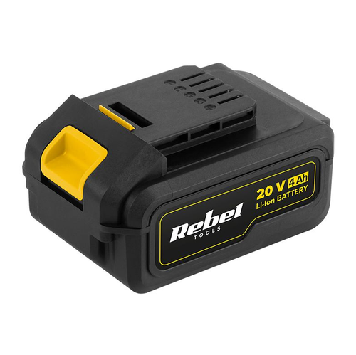 Acumulator universal scule Rebel RB-2002, 20 V, 4 A 1 Acumulator universal scule Rebel RB-2002, 20 V, 4 A