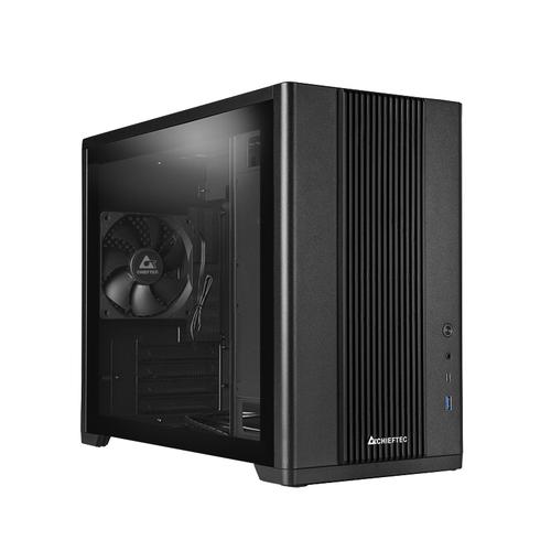 Carcasa Chieftec BX-10B-OP, Mini tower, Fara sursa (Negru) 1 Carcasa Chieftec BX-10B-OP, Mini tower, Fara sursa (Negru)