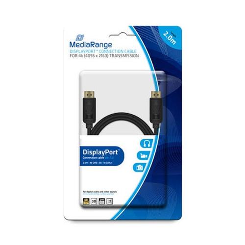 Cablu MediaRange MRCS159, DisplayPort, 2 m 1 Cablu MediaRange MRCS159, DisplayPort, 2 m