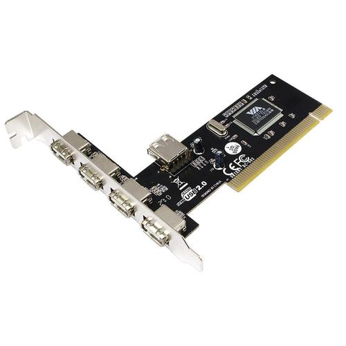 Card adaptor Logilink PC0028 PCI la 4+1 porturi USB 2.0 1 Card adaptor Logilink PC0028 PCI la 4+1 porturi USB 2.0