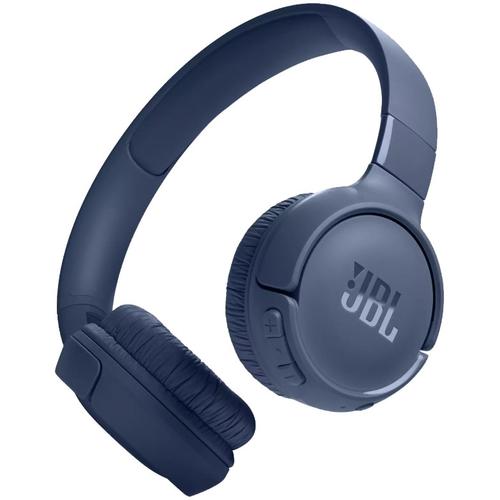 Casti Stereo Wireless JBL Tune 520BT, JBL Pure Bass Sound, Bluetooth 5.3, Conexiune multi-point, Asistent vocal (Albastru) 1 Casti Stereo Wireless JBL Tune 520BT, JBL Pure Bass Sound, Bluetooth 5.3, Conexiune multi-point, Asistent vocal (Albastru)