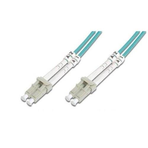 Cablu de retea din fibra otica, Digitus, LC / LC OM3, 1m 1 Cablu de retea din fibra otica, Digitus, LC / LC OM3, 1m