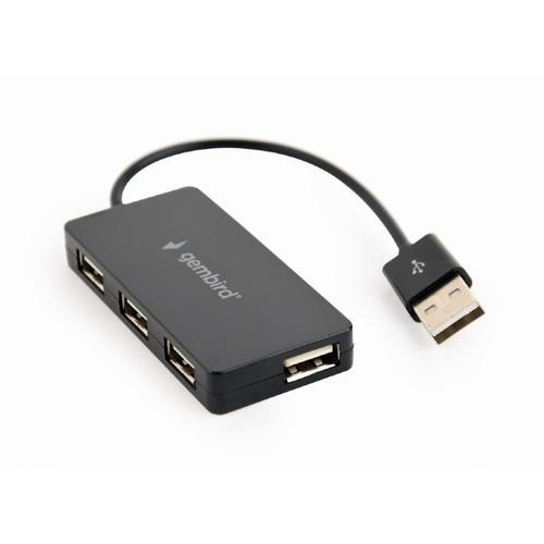 HUB extern GEMBIRD, porturi USB: USB 2.0 x 4, conectare prin USB 2.0, cablu 0.15 m, Negru 1 HUB extern GEMBIRD, porturi USB: USB 2.0 x 4, conectare prin USB 2.0, cablu 0.15 m, Negru