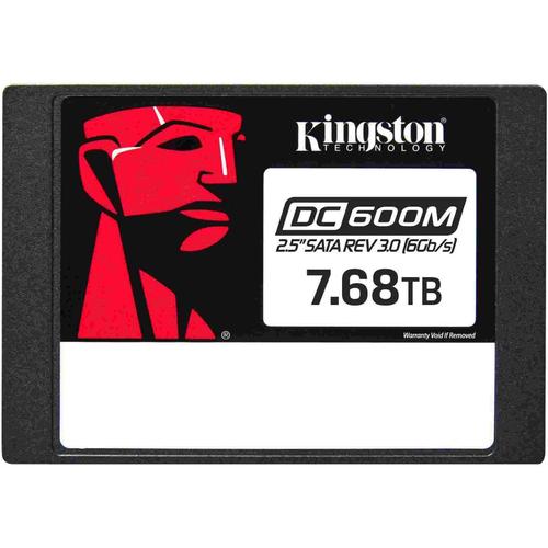 SSD Kingston DC600M, 7680GB, 2.5inch, SATA III, 6Gbps 1 SSD Kingston DC600M, 7680GB, 2.5inch, SATA III, 6Gbps