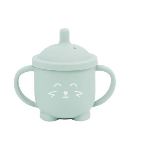 Cana cu pai din silicon Babymoov Vulpita, 160 ml (Verde) 1 Cana cu pai din silicon Babymoov Vulpita, 160 ml (Verde)