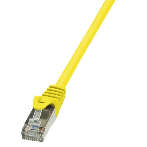 Cablu FTP LOGILINK Cat5e, cupru-aluminiu, 2 m, galben, AWG26, ecranat CP1057S 1 Cablu FTP LOGILINK Cat5e, cupru-aluminiu, 2 m, galben, AWG26, ecranat CP1057S