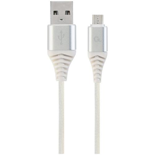 Cablu alimentare si date Gembird CC-USB2B-AMmBM-1M-BW2, USB 2.0 (T) la Micro-USB 2.0 (T), 1m, Alb 1 Cablu alimentare si date Gembird CC-USB2B-AMmBM-1M-BW2, USB 2.0 (T) la Micro-USB 2.0 (T), 1m, Alb