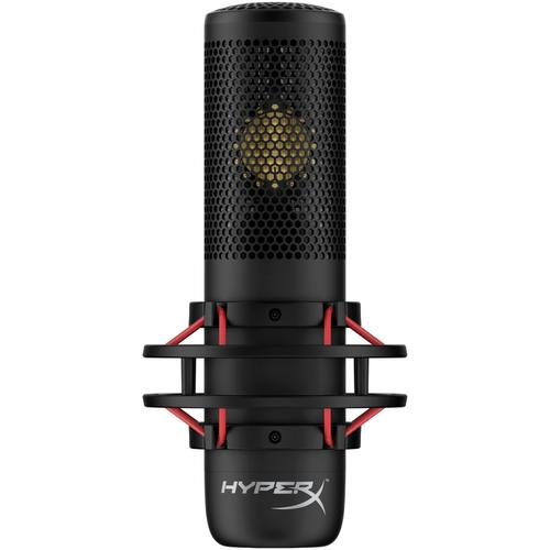 Microfon XLR HyperX ProCast, condensator cardioid cu diafragma mare, anti-vibration shock mount, filtru HyperX Shield inclus, Negru 1 Microfon XLR HyperX ProCast, condensator cardioid cu diafragma mare, anti-vibration shock mount, filtru HyperX Shield inclus, Negru