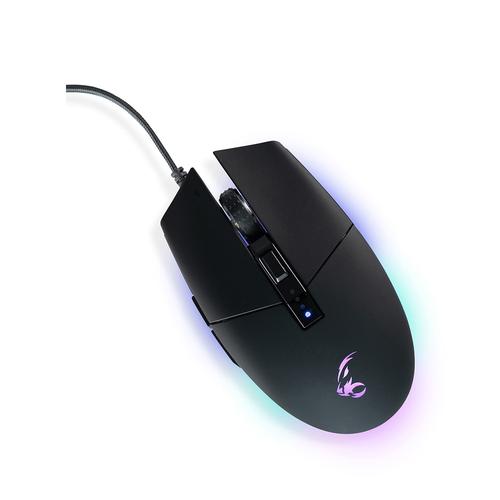 Mouse de gaming cu fir MediaRange MRGS202, RGB, 3600 DPI (Negru) 1 Mouse de gaming cu fir MediaRange MRGS202, RGB, 3600 DPI (Negru)