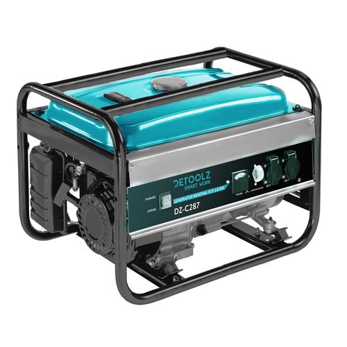 Generator benzina DETOOLZ DZ-C287, 7 CP, 2800 W (Negru/Albastru) 1 Generator benzina DETOOLZ DZ-C287, 7 CP, 2800 W (Negru/Albastru)