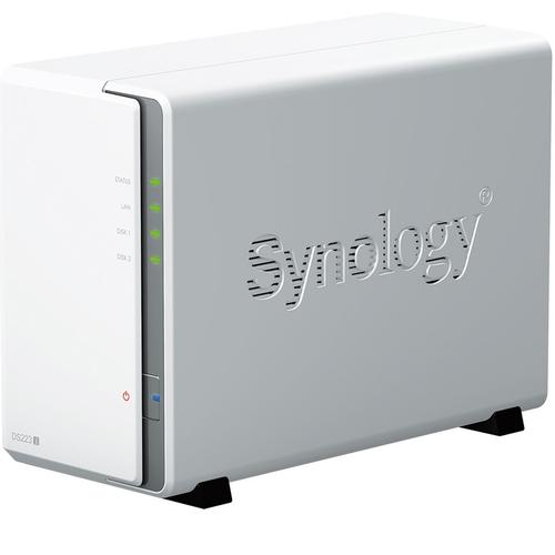 Network Attached Storage Synology DS223j cu procesor Realtek RTD1619B 1.7GHz, 2-Bay, 1GB DDR4