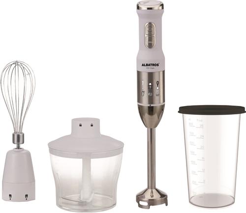 Mixer vertical Albatros MB700A, 700W, 1 Viteza + Turbo (Alb) 1 Mixer vertical Albatros MB700A, 700W, 1 Viteza + Turbo (Alb)
