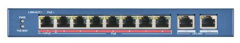 Switch Hikvision DS-3E0310HP-E, 8 porturi 1 Switch Hikvision DS-3E0310HP-E, 8 porturi