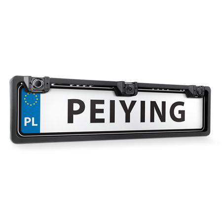Camera video auto DVR Peiying PY0105P, tip placuta inmatriculare I, unghi vizualizare 140 grade, waterproof IP67 + 2 senzori de parcare (Negru) 1 Camera video auto DVR Peiying PY0105P, tip placuta inmatriculare I, unghi vizualizare 140 grade, waterproof IP67 + 2 senzori de parcare (Negru)