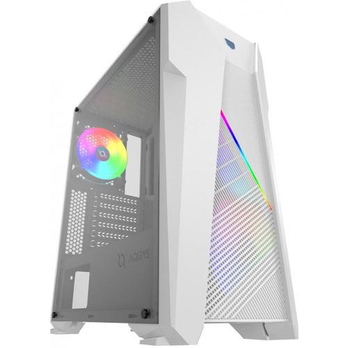 Carcasa AQIRYS Canopus, Middle Tower, Tempered Glass, RGB (Alb) 1 Carcasa AQIRYS Canopus, Middle Tower, Tempered Glass, RGB (Alb)