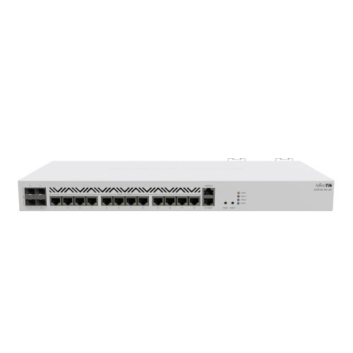 Router Mikrotik, CCR2116-12G-4S+, 4x SFP+, 16 core AL73400, 16 GB RAM, 1U Rackmount 1 Router Mikrotik, CCR2116-12G-4S+, 4x SFP+, 16 core AL73400, 16 GB RAM, 1U Rackmount