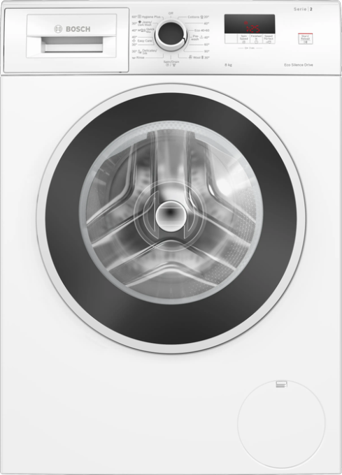 Masina de spalat rufe frontala BOSCH WGE03200BY, 8 kg, 1200rpm, Clasa A (Alb)