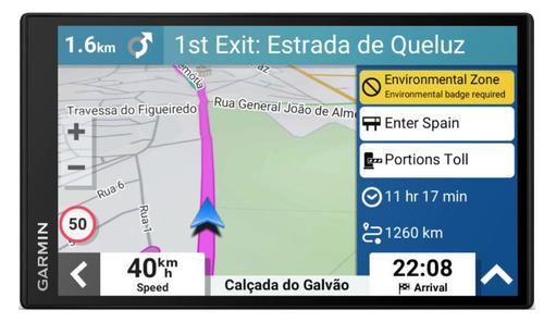 Sistem de navigatie Garmin DriveSmart 76 EU MT-S, GPS, ecran 7inch, Wi-Fi, Bluetooth (Negru) 1 Sistem de navigatie Garmin DriveSmart 76 EU MT-S, GPS, ecran 7inch, Wi-Fi, Bluetooth (Negru)
