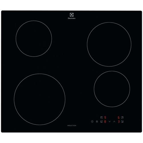 Plita incorporabila Electrolux LIB60424CK, Inductie, 4 zone de gatit, Control Touch, Booster, Blocare de siguranta pentru copii, 60 cm (Negru)