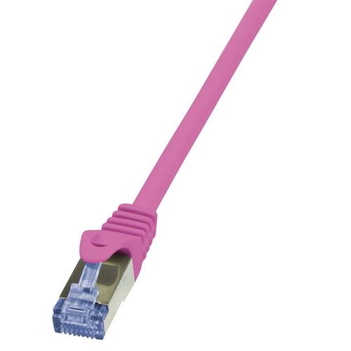 Cablu de retea Logilink , Cat.6A 10G S/FTP PIMF PrimeLine, 2 m, Roz 1 Cablu de retea Logilink , Cat.6A 10G S/FTP PIMF PrimeLine, 2 m, Roz