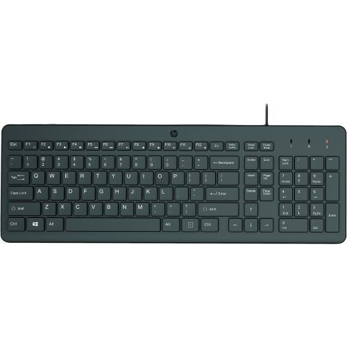 Tastatura HP 150, USB, 1m (Negru) 1 Tastatura HP 150, USB, 1m (Negru)