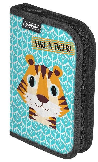 Penar echipat Herlitz, 26 piese, 1 clapa, motiv Cute Animals Tiger 1 Penar echipat Herlitz, 26 piese, 1 clapa, motiv Cute Animals Tiger