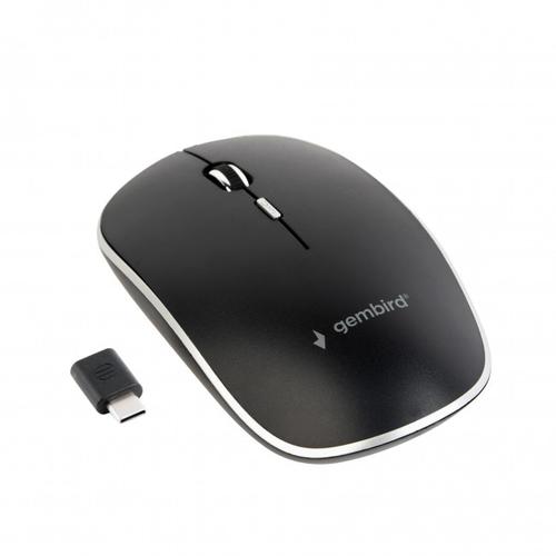 Mouse Wireless Gembird, 1600DPI, Negru 1 Mouse Wireless Gembird, 1600DPI, Negru