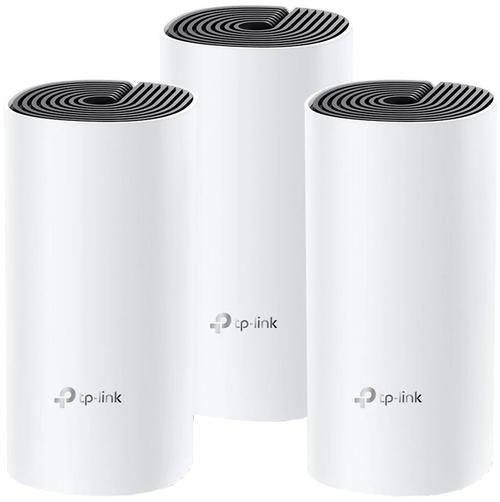 Sistem Wireless Mesh TP-Link Deco M4, Gigabit, Dual Band, 1200 Mbps, Antene interne, 3 Pack (Alb) 1 Sistem Wireless Mesh TP-Link Deco M4, Gigabit, Dual Band, 1200 Mbps, Antene interne, 3 Pack (Alb)