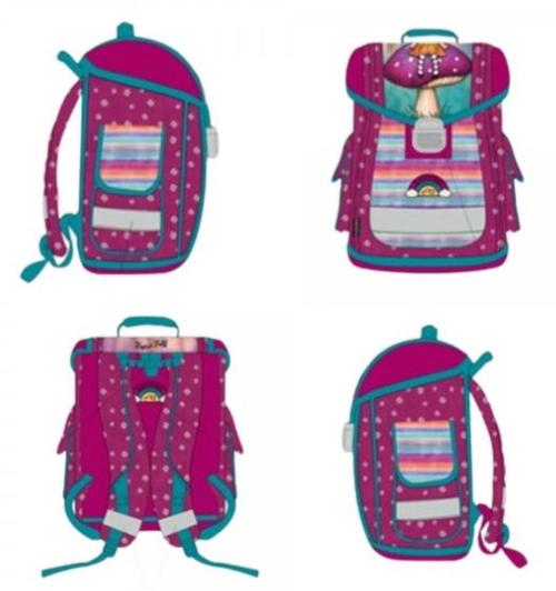 Rucsac de scoala ergonomic, inchidere metalica - Gorjuss Faerie Folk 1 Rucsac de scoala ergonomic, inchidere metalica - Gorjuss Faerie Folk