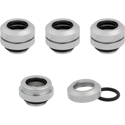 Accesoriu cooling Corsair Hydro X Series XF Hardline 12mm OD Fittings Four Pack Chrom