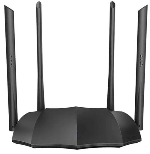 Router Wireless Tenda AC8, Gigabit, Dual Band, 1200 Mbps, 4 Antene externe (Negru) 1 Router Wireless Tenda AC8, Gigabit, Dual Band, 1200 Mbps, 4 Antene externe (Negru)