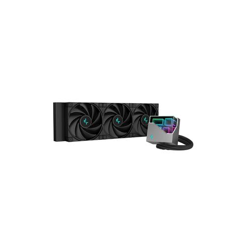 Cooler CPU DeepCool LT520, 2x vent. 120mm, 2250 rpm, negru, iluminare RGB 1 Cooler CPU DeepCool LT520, 2x vent. 120mm, 2250 rpm, negru, iluminare RGB