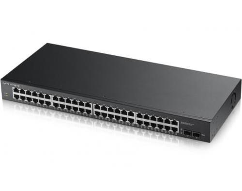 Switch ZyXEL GS1900-48-EU0102F, 48 porturi, Gigabit, Negru 1 Switch ZyXEL GS1900-48-EU0102F, 48 porturi, Gigabit, Negru