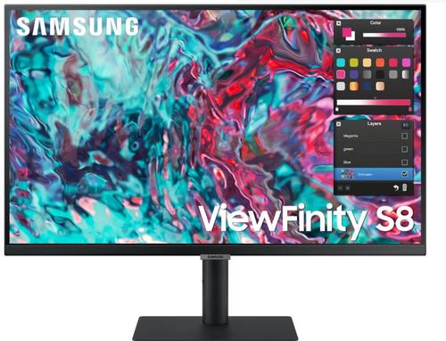 Monitor IPS LED Samsung 27inch LS27B800TGUXEN, UHD (3840 x 2160), HDMI, Boxe, Pivot (Negru) 1 Monitor IPS LED Samsung 27inch LS27B800TGUXEN, UHD (3840 x 2160), HDMI, Boxe, Pivot (Negru)