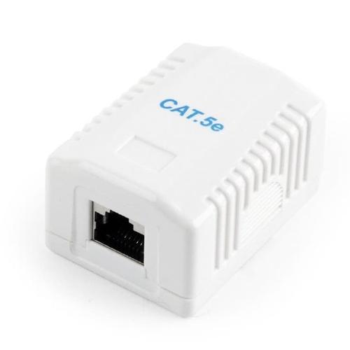 Priza RJ-45 cu 1 iesire, GEMBIRD pentru cablu FTP, Cat5e, conector Krone (LSA) la RJ-45 (M), ecranat, plastic, 1 buc 1 Priza RJ-45 cu 1 iesire, GEMBIRD pentru cablu FTP, Cat5e, conector Krone (LSA) la RJ-45 (M), ecranat, plastic, 1 buc