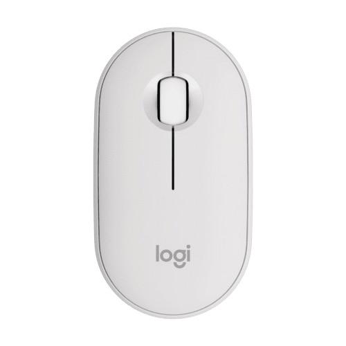 Mouse wireless Logitech Pebble 2 M350s, bluetooth, dongleless, Alb 1 Mouse wireless Logitech Pebble 2 M350s, bluetooth, dongleless, Alb