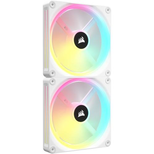 Ventilator Corsair iCUE LINK QX140 RGB Magnetic Dome, Starter Kit, 140 mm, Alb 1 Ventilator Corsair iCUE LINK QX140 RGB Magnetic Dome, Starter Kit, 140 mm, Alb