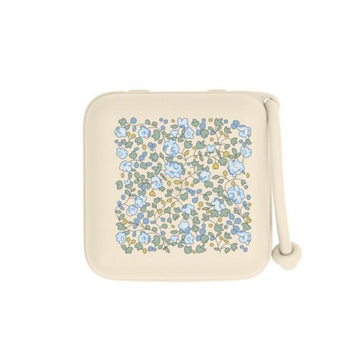 Cutie multifunctionala pentru depozitare suzete, Eloise Ivory, BIBS x LIBERTY 1 Cutie multifunctionala pentru depozitare suzete, Eloise Ivory, BIBS x LIBERTY