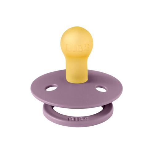 Suzeta Colour Latex, tetina rotunda, 0 luni + Mauve, BIBS 1 Suzeta Colour Latex, tetina rotunda, 0 luni + Mauve, BIBS