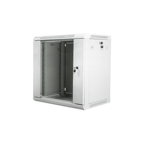 Dulap metalic montat pe perete Lanberg , 9U ,600x600mm , 19 ”, Gri 1 Dulap metalic montat pe perete Lanberg , 9U ,600x600mm , 19 ”, Gri