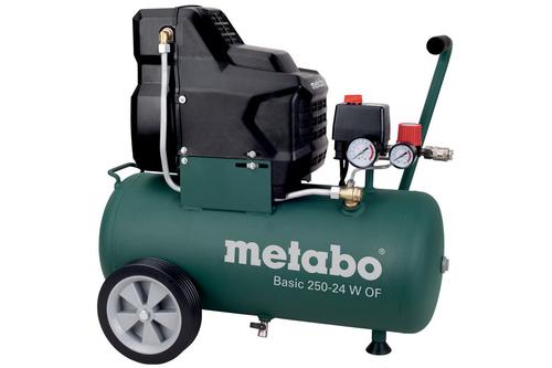 Compresor aer Metabo Basic 250-24 W OF, 24L, 2850 rpm, 8 bar, 2 CP 1 Compresor aer Metabo Basic 250-24 W OF, 24L, 2850 rpm, 8 bar, 2 CP