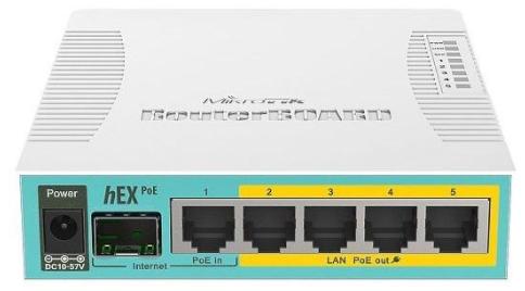 Router Mikrotik RB960PGS, Gigabit 1 Router Mikrotik RB960PGS, Gigabit