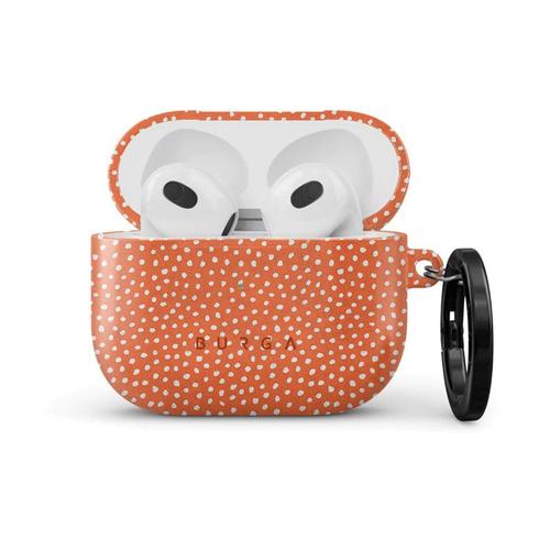 Husa Burga Hard Shell Vintage Edition pentru Airpods 3, Portocaliu 1 Husa Burga Hard Shell Vintage Edition pentru Airpods 3, Portocaliu