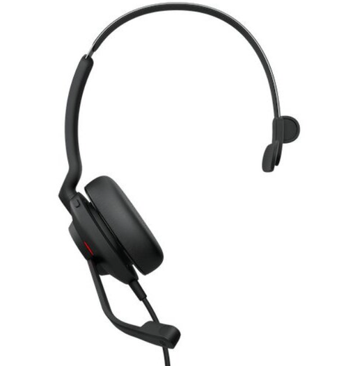 Casti Call Center Jabra Evolve2 30 SE UC Mono, Microfon, USB-A (Negru)