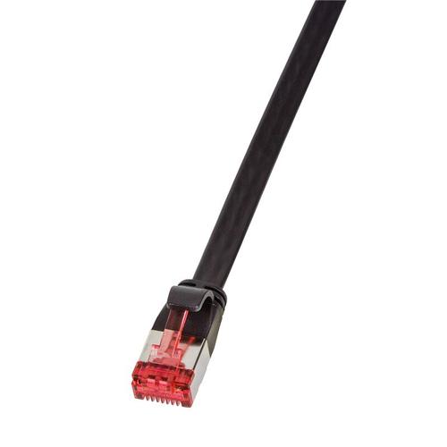 Cablu SlimLine, Logilink, Cat.6A, U/FTP, 2 m, Negru 1 Cablu SlimLine, Logilink, Cat.6A, U/FTP, 2 m, Negru