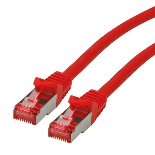 Cablu de retea din fibra optica cu miez de cupru, EFB Elektronik, S/FTP cat6A LSZH 1 m, Rosu 1 Cablu de retea din fibra optica cu miez de cupru, EFB Elektronik, S/FTP cat6A LSZH 1 m, Rosu