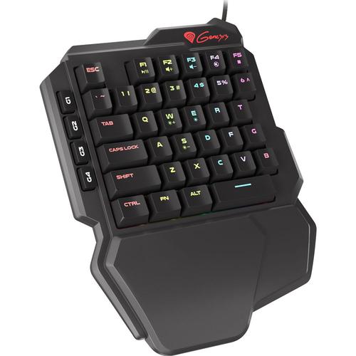 Keypad Genesis Thor 100, RGB, USB (Negru) 1 Keypad Genesis Thor 100, RGB, USB (Negru)
