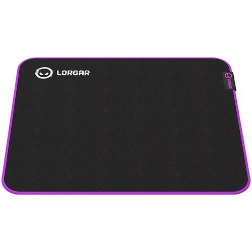 Mousepad gaming Lorgar Main 315 500x420, Negru/Mov 1 Mousepad gaming Lorgar Main 315 500x420, Negru/Mov